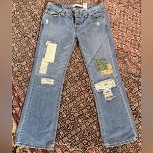vintage Levi's 513 patchwork bootcut